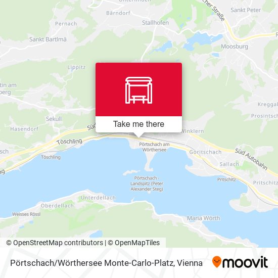 Pörtschach / Wörthersee Monte-Carlo-Platz map