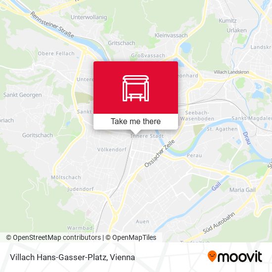 Villach Hans-Gasser-Platz map