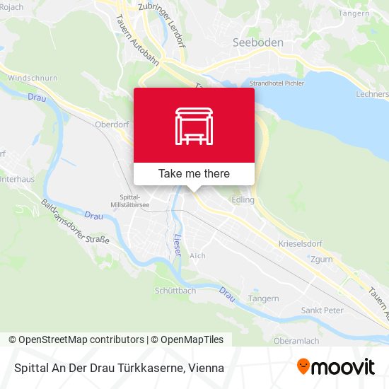 Spittal An Der Drau Türkkaserne map