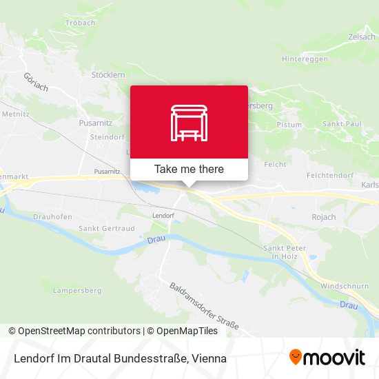 Lendorf Im Drautal Bundesstraße map