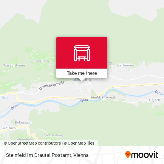 Steinfeld Im Drautal Postamt map
