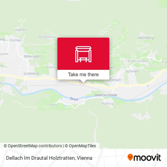 Dellach Im Drautal Holztratten map