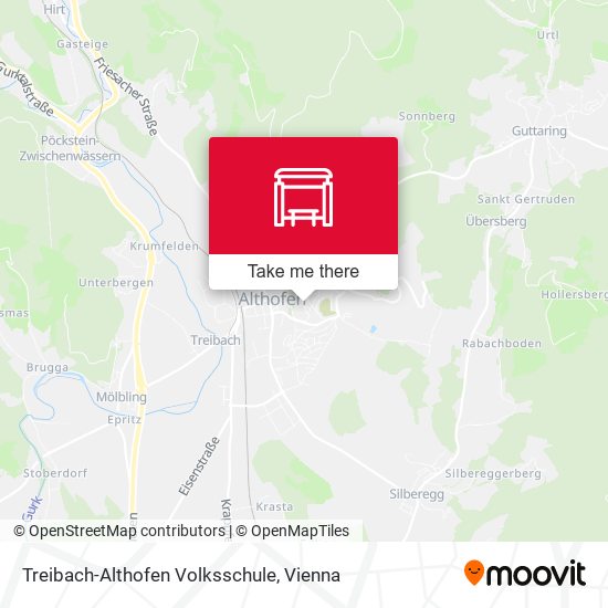 Treibach-Althofen Volksschule map