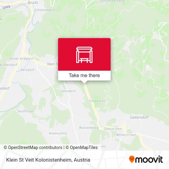 Klein St Veit Kolonistenheim map
