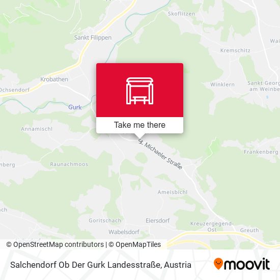 Salchendorf Ob Der Gurk Landesstraße map