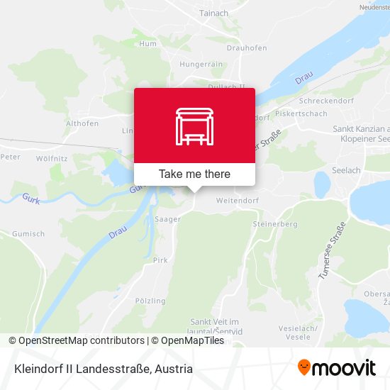Kleindorf II Landesstraße map