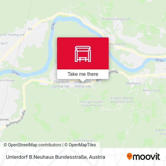 Unterdorf B.Neuhaus Bundesstraße map
