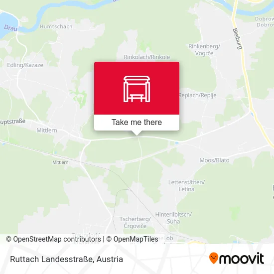 Ruttach Landesstraße map