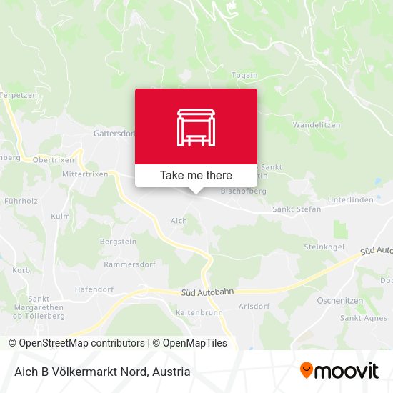 Aich B Völkermarkt Nord map