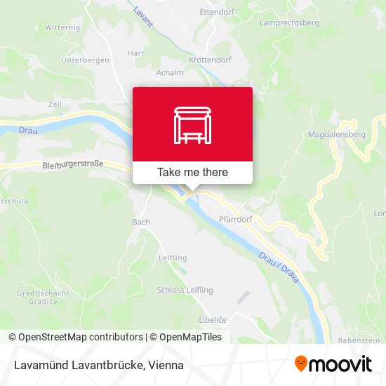 Lavamünd Lavantbrücke map