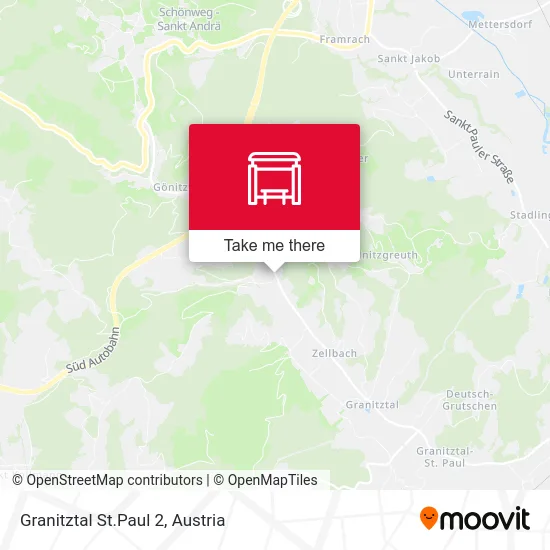 Granitztal St.Paul 2 map