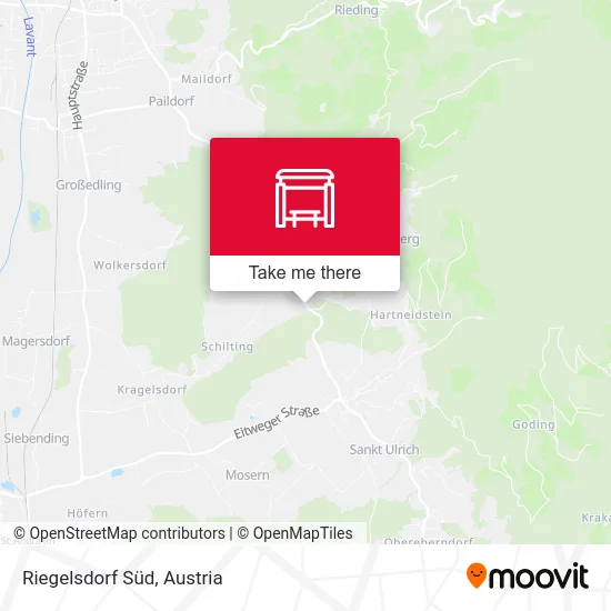 Riegelsdorf Süd map