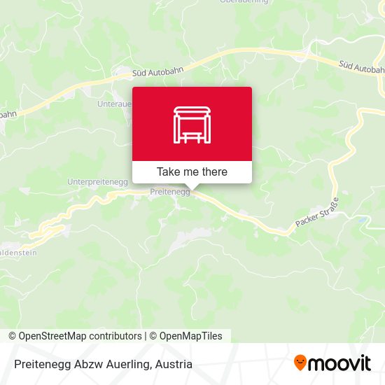 Preitenegg Abzw Auerling map
