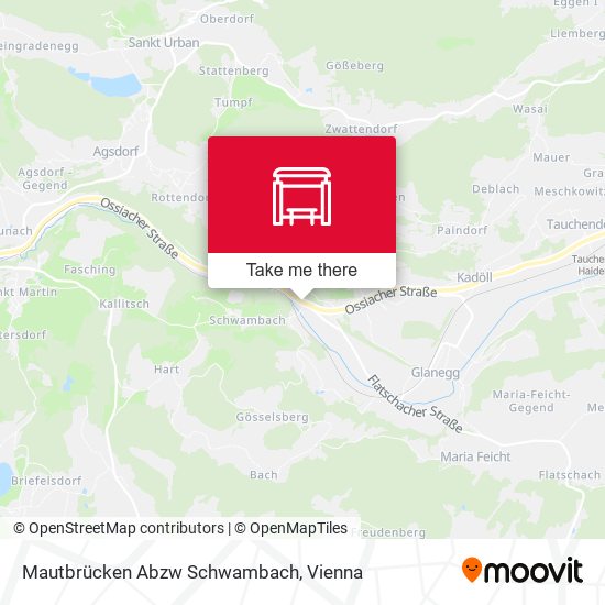 Mautbrücken Abzw Schwambach map