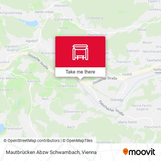 Mautbrücken Abzw Schwambach map