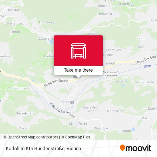 Kadöll In Ktn Bundesstraße map