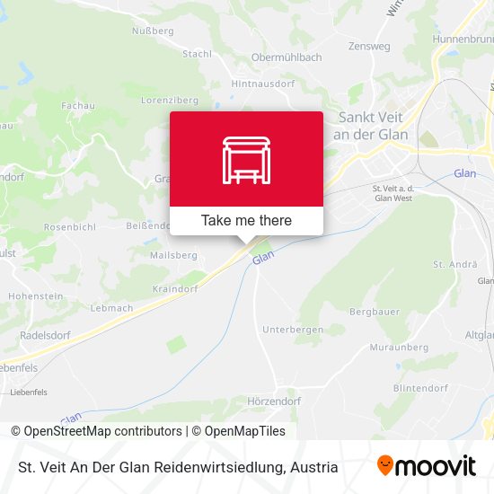 St. Veit An Der Glan Reidenwirtsiedlung map