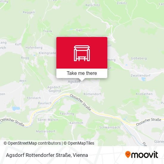 Agsdorf Rottendorfer Straße map