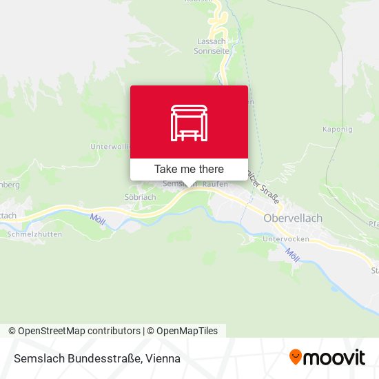 Semslach Bundesstraße map