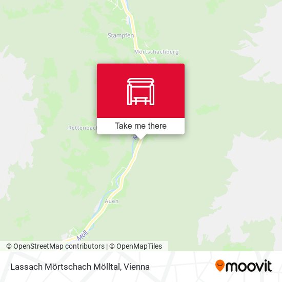 Lassach Mörtschach Mölltal map