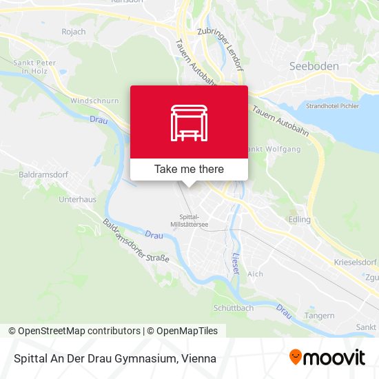 Spittal An Der Drau Gymnasium map