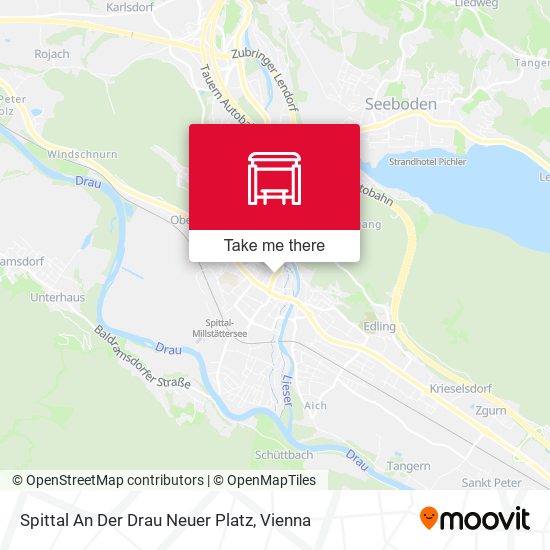 Spittal An Der Drau Neuer Platz map