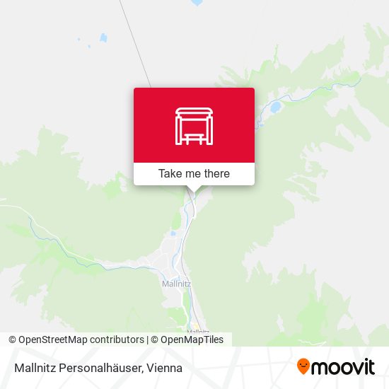 Mallnitz Personalhäuser map