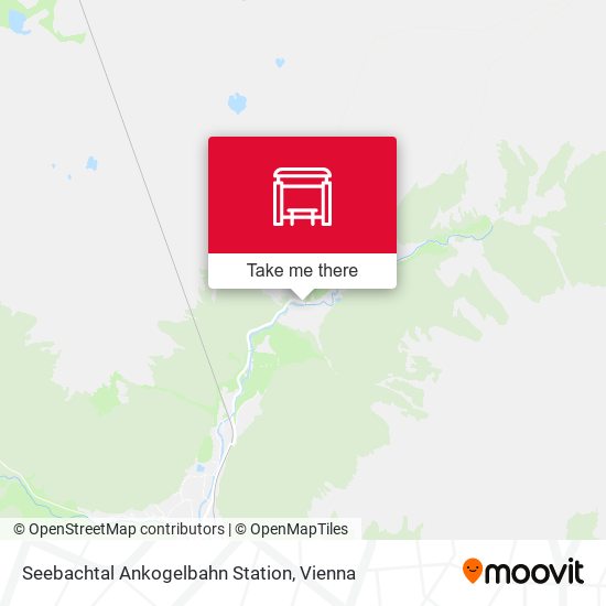 Seebachtal Ankogelbahn Station map