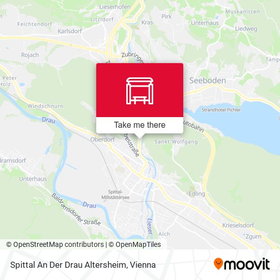Spittal An Der Drau Altersheim map