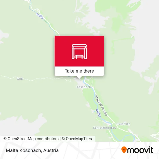 Malta Koschach map