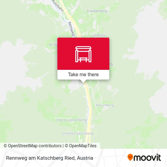 Rennweg am Katschberg Ried map