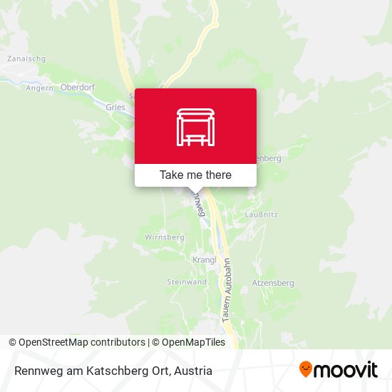 Rennweg am Katschberg Ort map