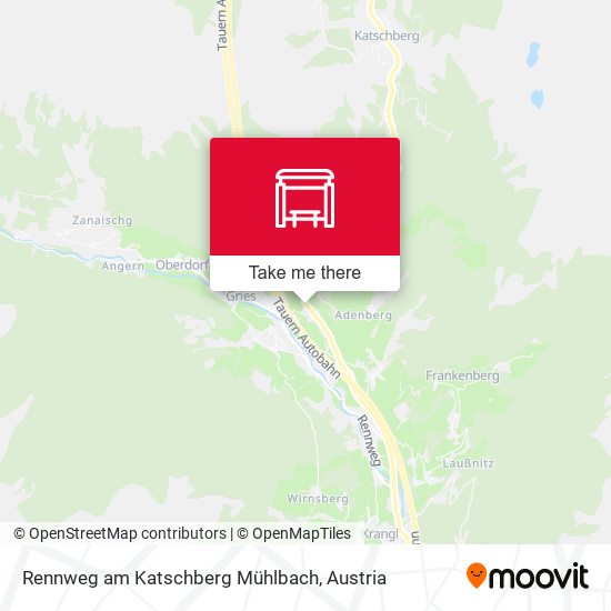 Rennweg am Katschberg Mühlbach map