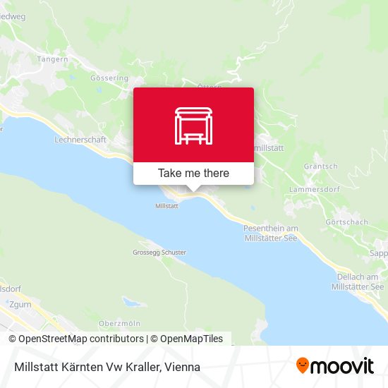 Millstatt Kärnten Vw Kraller map