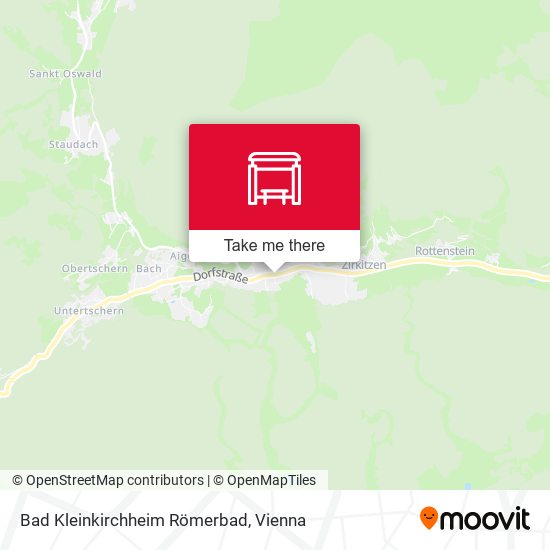 Bad Kleinkirchheim Römerbad map