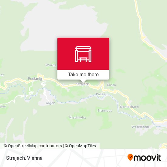 Strajach map