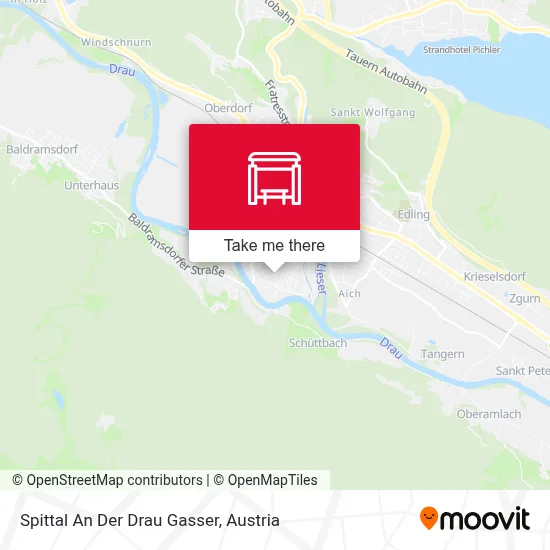 Spittal An Der Drau Gasser map