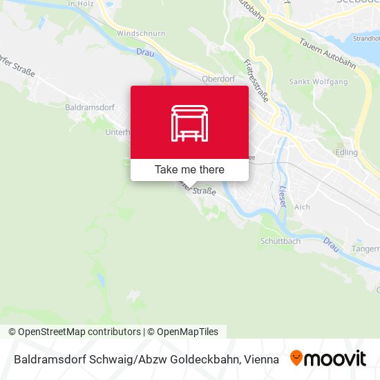 Baldramsdorf Schwaig / Abzw Goldeckbahn map