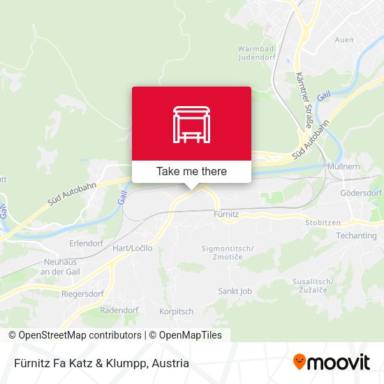 Fürnitz Fa Katz & Klumpp map