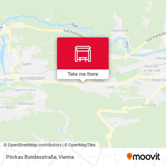 Pöckau Bundesstraße map