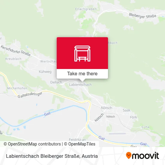 Labientschach Bleiberger Straße map