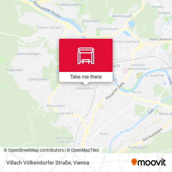 Villach Völkendorfer Straße map