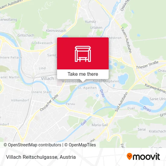 Villach Reitschulgasse map