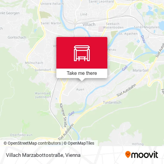 Villach Marzabottostraße map