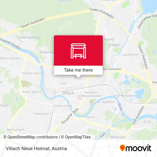 Villach Neue Heimat map