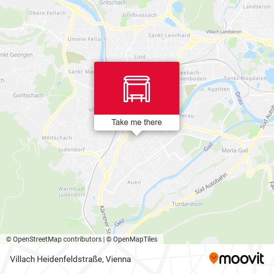 Villach Heidenfeldstraße map
