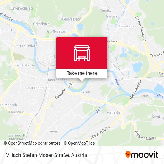 Villach Stefan-Moser-Straße map