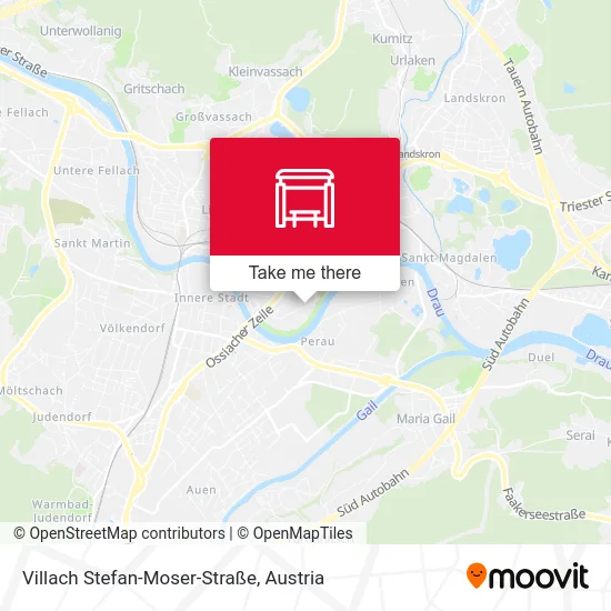 Villach Stefan-Moser-Straße map