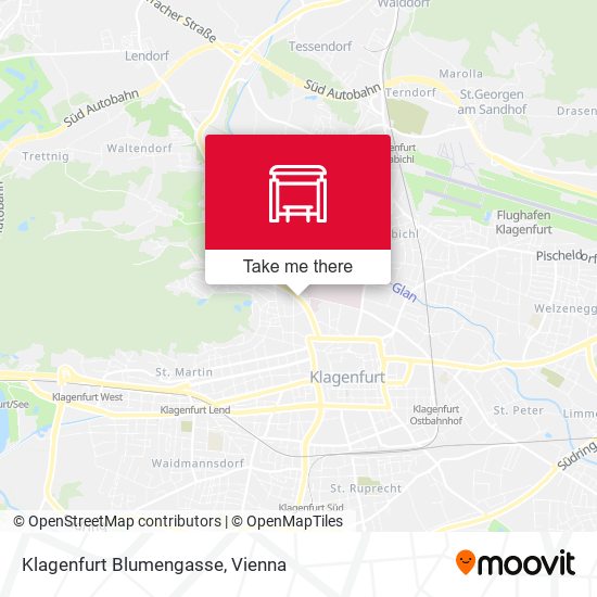 Klagenfurt Blumengasse map