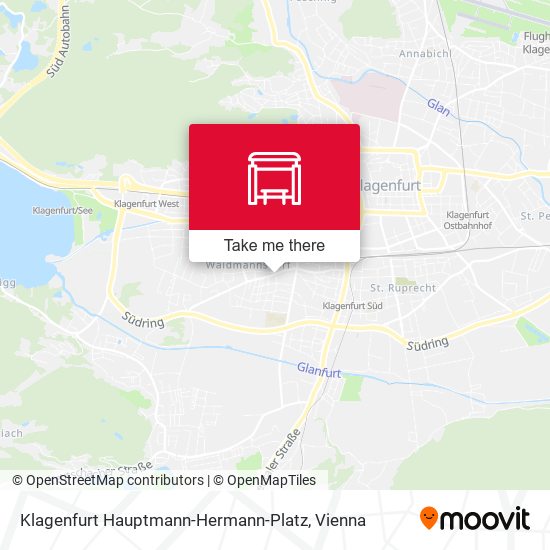 Klagenfurt Hauptmann-Hermann-Platz map